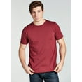 thumbnail image 2 of Bolter Mens 4-Pack Crew Neck T-Shirts Cotton Poly Blend (X-Large, H. Modern Classics), 2 of 9