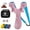 zqq250830-SGW-Pink, variant on Piaoyu Resin Slingshot Set, Adult Flat Rubber Belt Large-sized Shooting Practice Slingshot, Daily Entertainment Stress Relief, Outdoor Cool Catapult Game Toy