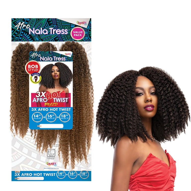 TRESSE BK×GLD Janet Collection Nala Tress Pre-Looped Crochet Braid - PASSION