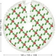 thumbnail image 5 of GZHJMY Christmas Festive Decoration Christmas Tree Skirt 30" for Indoor Outdoor Holiday Party Office Store Cupboard Decoration, 5 of 5