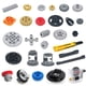 thumbnail image 2 of MOC Gear Series Gear Rotating Platform Gear Rack and Gear Differential High-tech Parts Small Particles Building Blocks Toys Gao Jinjia LED, 2 of 2