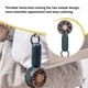 thumbnail image 3 of Cateissary Ventilador portátil de mano, práctico, reutilizable, lavable, colgante, carga USB, ejercicio, mochilero, camping, ventiladores de Type2 NO2, 3 of 6