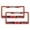 Pattern-162, variant on Cool Santa License Plate Frames 2 PCS Rustic Country Holiday Auto Car Accessories Tag for Women Men US Vehicles 2 Holes Quality Aluminum License Plate Cover