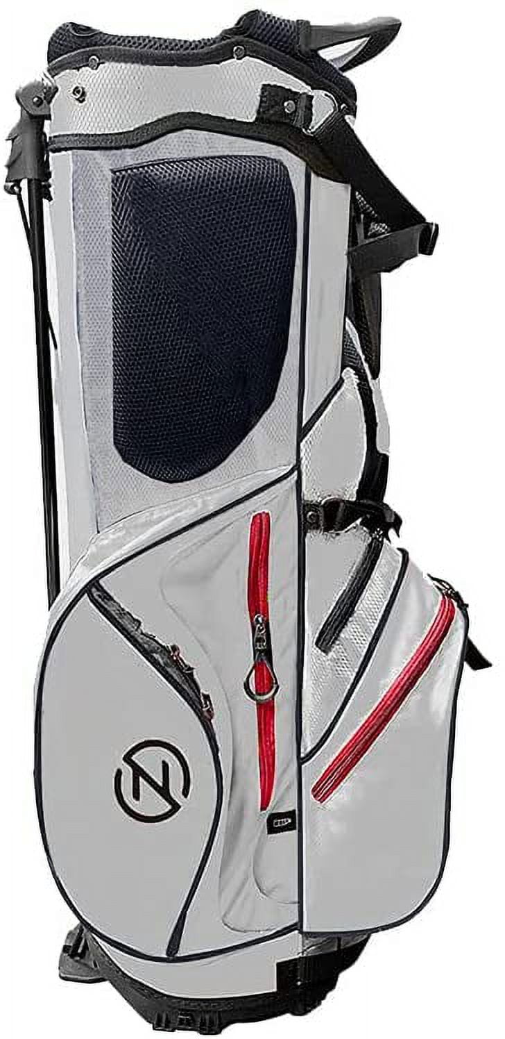 Zero Friction Stand Bag (6-way top, Gray, Bonus Towel and Glove