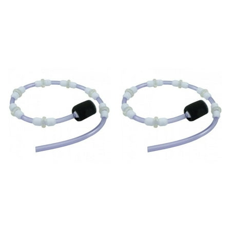 - 2) Pentair EB5L 4-Wheel Letro Legend Swimming Pool Cleaner Sweep Hoses Assembly