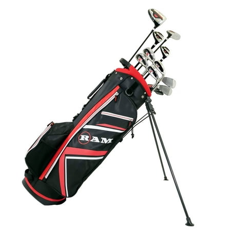 Ram Golf Accubar 16pc Golf Clubs Set - Graphite Shaft Woods and Irons -