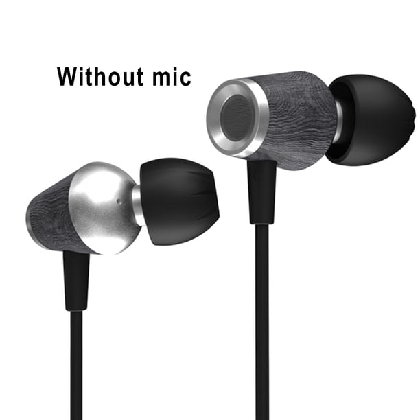 Auriculares CCA CST 3.5 mm Auriculares internos para juegos Auriculares portátiles para juegos con cable, Plateados, Sin mezcla Eigraketly EL003237-03B