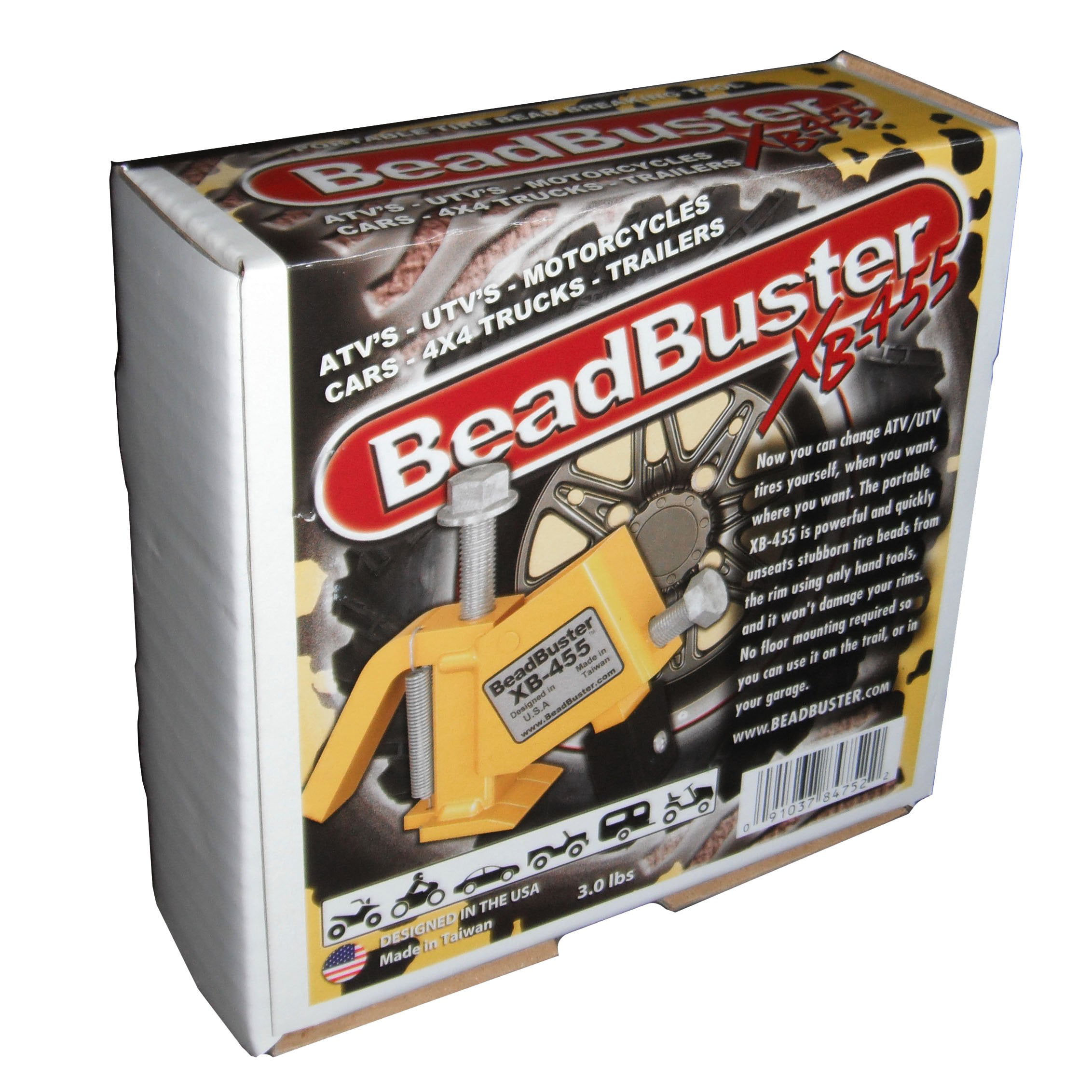Bead Buster XB-455 Tire Bead Breaker Buster Changing Tool for ATV UTV Car 