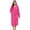 Rose, variant on Heartnice Womens Fleece Hooded Robe, Soft Warm Bathrobe for Women Long Plush Loungewear（Burgundy, 2XL/3XL）
