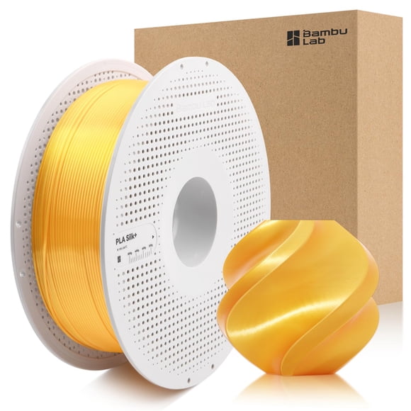 3DTOOLS de seda PLA de bambú y filamento dorado de 1,75 mm, RFID de 1 kg