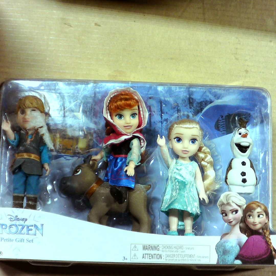 frozen deluxe doll gift set