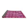thumbnail image 2 of Ahgly Company Indoor Square Abstract Pink Modern Area Rugs, 3' Square, 2 of 4