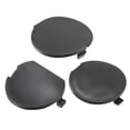 thumbnail image 1 of Unique Bargains 1 Set Car Front Rear Bumper Towing Tow Eye Hook Cover Cap Fit for Mazda 3 2014-2016 Black, 1 of 7