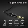 thumbnail image 3 of S2000 HIFI 6D Surround Sound Headphones 3.5mm Wired Sweatproof Sports In-ear Earbud with Memory Wire, 3 of 8