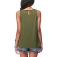 thumbnail image 4 of Womens Tank Tops Summer T Shirts Sleeveless Casual Loose Tunic Blouses, 4 of 6