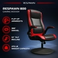 thumbnail image 4 of Respawn 800 Gaming Chair Floor, Swivel  Rocker Gaming Chair, High Back, 4 of 9