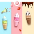 thumbnail image 4 of Tarmeek Kids Pretend Play Set Toys Magnetic Chocolate Strawberry Ice cream Toy Play House Toys Gifts for 3 4 5 6 7 Year Old Boys and Girls Birthday Gifts for Kids, 4 of 9