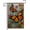 Butterfly, variant on Garden Flags, Dragonfly Garden Flag, Stained Glass Style Dragonfly Floral Flag Double-Sided Flags for Farmhouse Yard Outdoor Decoration-12 x 18inch (Dragonfly2)