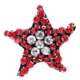 thumbnail image 2 of Abbracc Star Rhinestone Beaded Embroidery Patch Sew on Applique Decor Red, 2 of 7