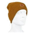 thumbnail image 4 of Levi's Men's All Season Leather Logo Patch Beanie Hat, 4 of 6