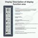 thumbnail image 5 of M. 2 NVME/NGFF SATA SSD Enclosure with Display Screen Intelligent Digital Health Detection USB3.2 Ge, 5 of 5