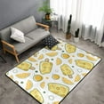 thumbnail image 2 of Area Rugs For Living Room Decor - Cute Durian Ice Cream Anti Slip Throw Washable Rugs 3x5 For Bedroom, Soft Indoor Carpet For Bedroom Living Room 60x39In, 2 of 5