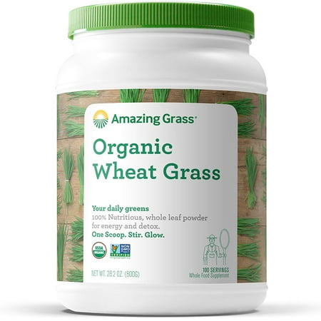 Amazing Grass Organic Wheatgrass Powder, 1.8 Lb