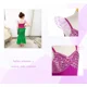 thumbnail image 4 of Vestido De Princesa Sirena Con Collares Y Pulseras, Vestidos De Princesa Sirenita Para Niñas Disfraz De Sirena Vestido De Fiesta De Cumpleaños, 4 of 5