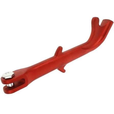 MLINS Folding Motorcycle Kickstand Motorcycle Tripod Man 26.00X2.50X2.00CM Red