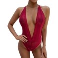 thumbnail image 1 of 2023 - Lencería sexy para mujer, vestido de encaje seductor, sexy, lencería sexy para mujer, lencería de Navidad Rojo - G Rojo - G Xishao ropa, 1 of 2