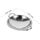thumbnail image 2 of unbranded Sartén Wok Para De Cocina Con Asas Antideslizantes Y Ligero Plata, 2 of 6