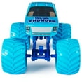 thumbnail image 3 of Monster Jam, Official Blue Thunder Monster Truck, Collector Die-Cast Vehicle, 1:24 Scale, Kids Toys for Boys and Girls Ages 3 and up, 3 of 7
