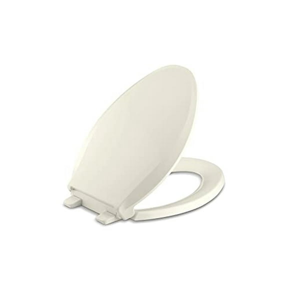 Asiento de inodoro Kohler Cachet Alargado Cierre Silencioso Biscuit K-4636-96