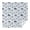 Pioneer Flower Floral-1, variant on Pioneer Flower Floral Print Pattern Square Tablecloth, Waterproof Wipeable Spillproof Washable Table Cover for Home Kitchen Party Decor, 42"x42"