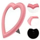 thumbnail image 2 of EeaseMX Espejo de maquillaje con forma de corazón, de doble uso, para pared y escritorio, para el hogar, para mujeres y niñas., 2 of 7