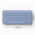 thumbnail image 3 of RF702 Punk Keycap Teclado recargable inalámbrico 2.4G BT5.0 compatible con Bluetooth, 3 of 7
