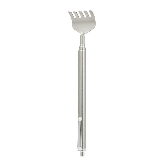 Yeacher Professional Telescopic Back Scratcher Stainless Steel Massager Extendable Pen Shape Body Massager