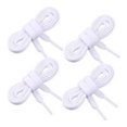 thumbnail image 1 of 2 Paires de Lacets Plats en Polyester pour Enfants, Lacets de Remplacement, Baskets, Bottes, Lacets, Ficelles, Couleur Unie, Accessoires de Chaussures, 1 of 1