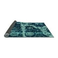 thumbnail image 2 of Ahgly Company Indoor Rectangle Abstract Light Blue Modern Area Rugs, 6' x 9', 2 of 4