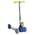 thumbnail image 6 of Paw Patrol Chase Ride-N-Glide Buddies 3D Toddler Scooter, 3 Wheel Scooter for Kids Ages 3+, Blue, 6 of 9