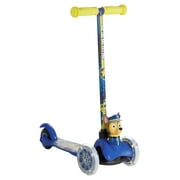 Paw Patrol Chase Ride-N-Glide Buddies 3D Toddler 3-Wheel Kick Scooter for Boys and Girls Ages 3 and Up, Blue