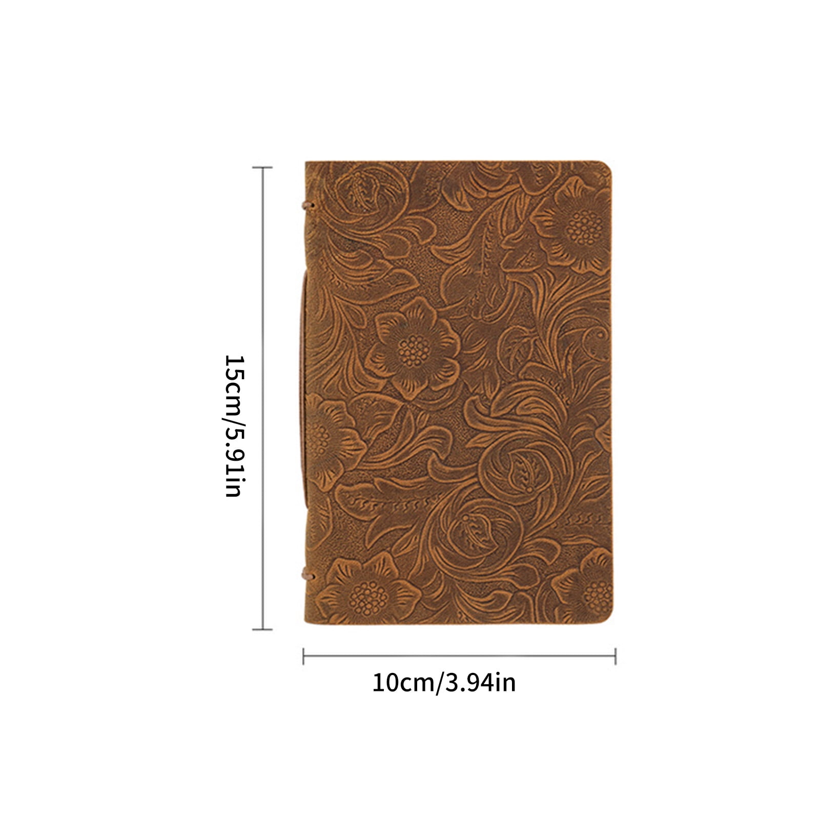 Portable Leather Notebook with 240 Pages Multipurpose Paper Retro Journal for Men Women Sketching Writing