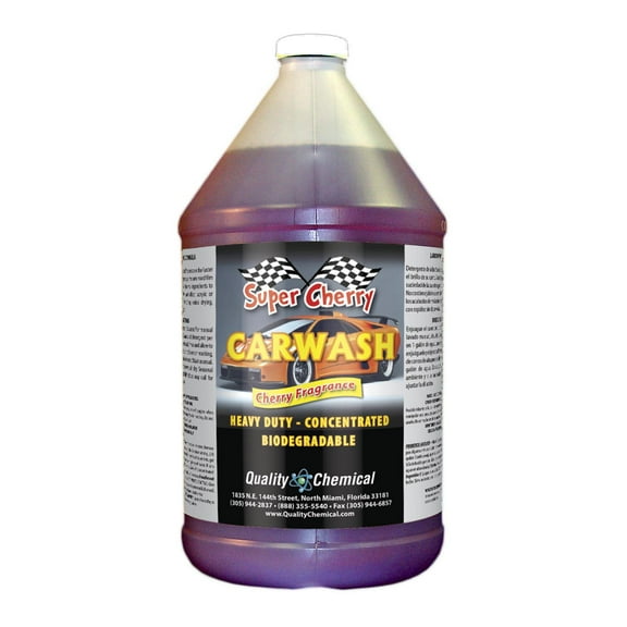 Super Cherry Car Wash - 1 gallon (128 oz.)