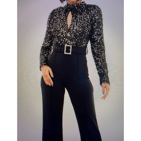 Sequins Top Fashion Jumpsuit