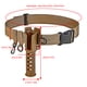thumbnail image 2 of Soporte de varilla de cintura de cintura pesca portátil de cinturones de vadeo ajustables caqui, 2 of 4
