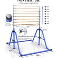 thumbnail image 6 of Gymnastics Bar for Home -Height Adjustable 3' to 5' Foldable Gymnastic Bar for Kids Ages 3-15, Ideal for Indoor and Home Training Bar, 6 of 6
