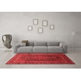 thumbnail image 3 of Ahgly Company Indoor Rectangle Medallion Red Traditional Area Rugs, 5' x 7', 3 of 4