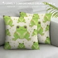 thumbnail image 3 of COMIO  Frog Pillow Covers, Frog Throw Pillows Decorative Pillowcase, Cushion Cover for Home Sofa Bedroom Outdoor,, 3 of 5