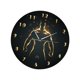 thumbnail image 4 of Reloj de pared Reloj de gimnasio Único redondo silencioso 30 cm Reloj decorativo Reloj colgante Adorno para estudios, oficinas, 4 of 9