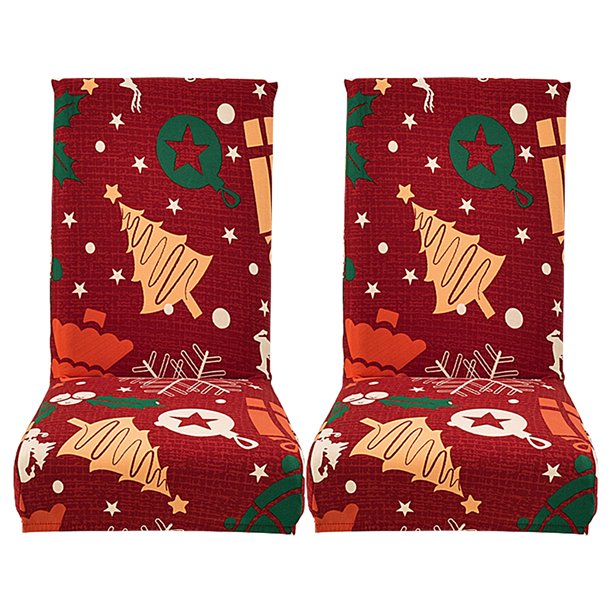 Protector Asiento Fundas Silla Impresas Navidad Reutilizable S para